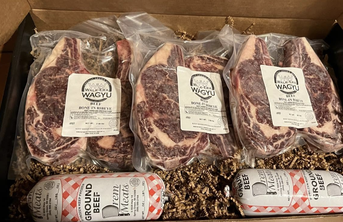 Bone-in ribeye box
